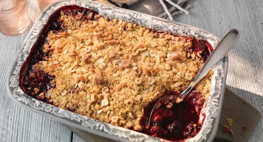 AGA Fruit Crumble