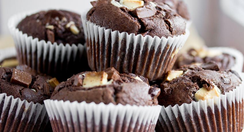 Triple Chocolate Muffins 