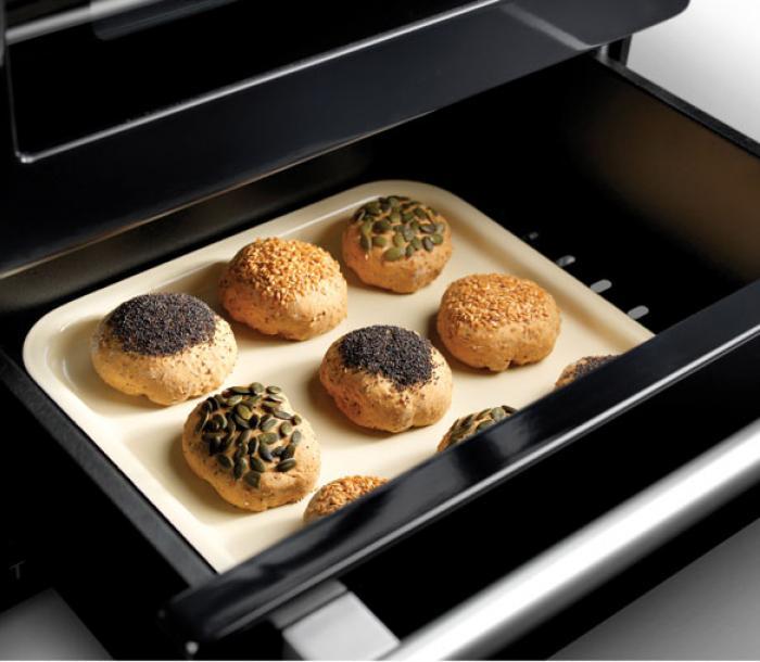 Falcon range cooker proving and storage drawer