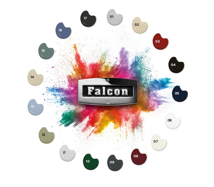 Falcon range cooker colour options